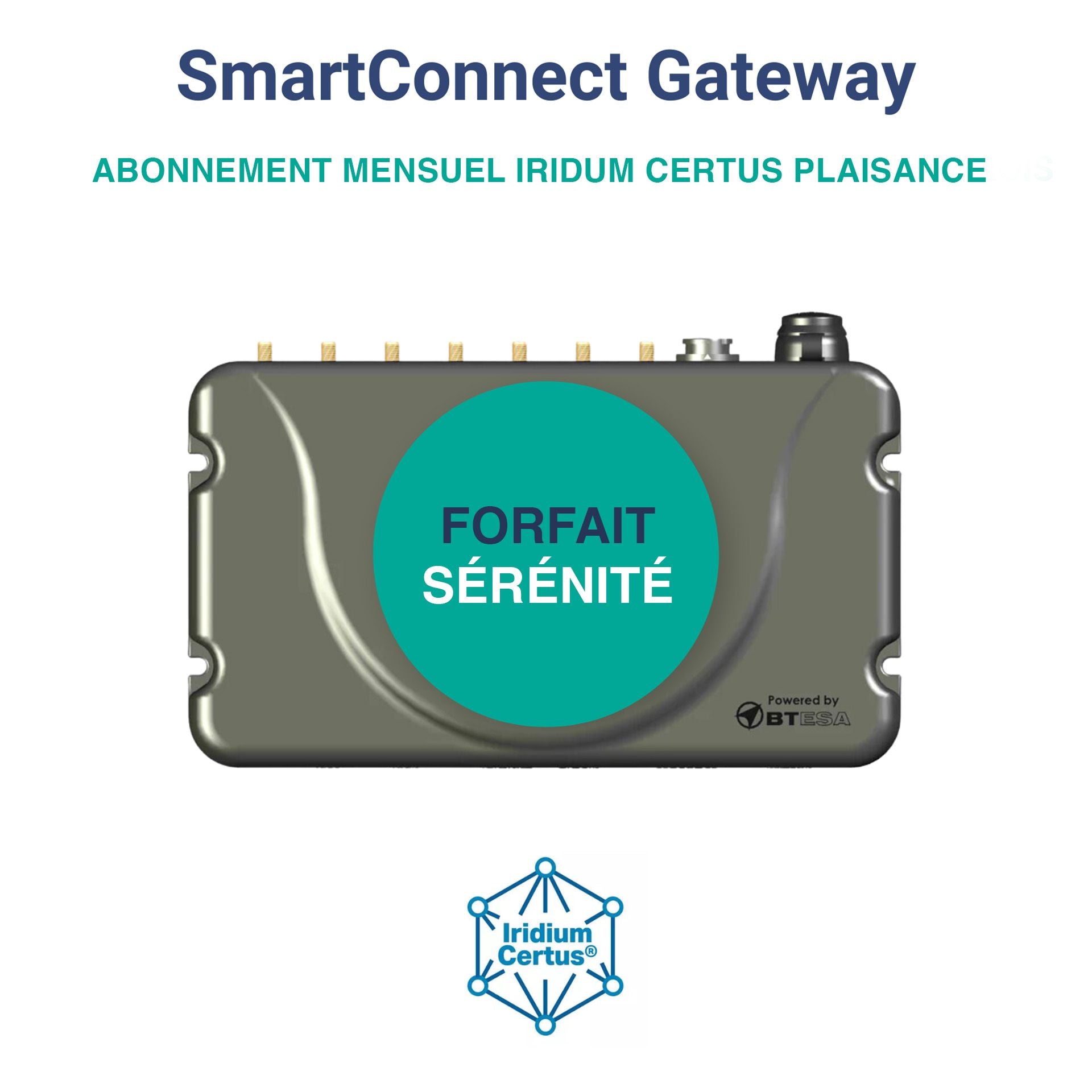 Iridium SmartConnect Gateway Abbonamento mensile speciale Yachting