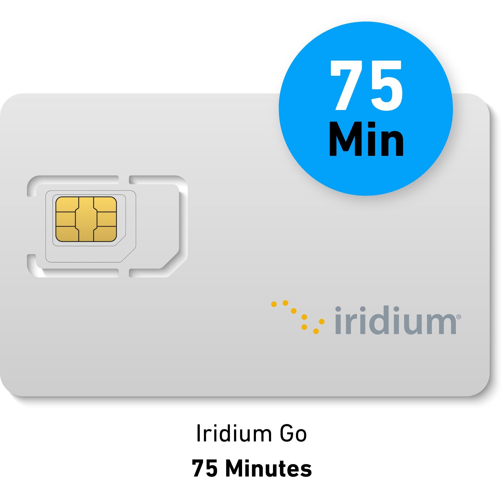 Abbonamento mensile IRIDIUM GO 75 min Voce e/o Dati
