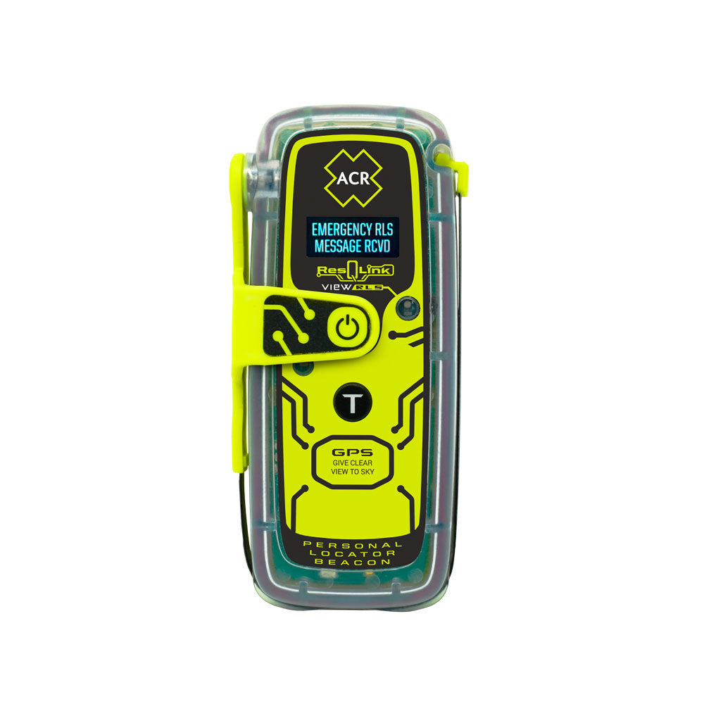 ACR ResQLink View EPIRB: segnalatore radio di posizione di emergenza con display digitale