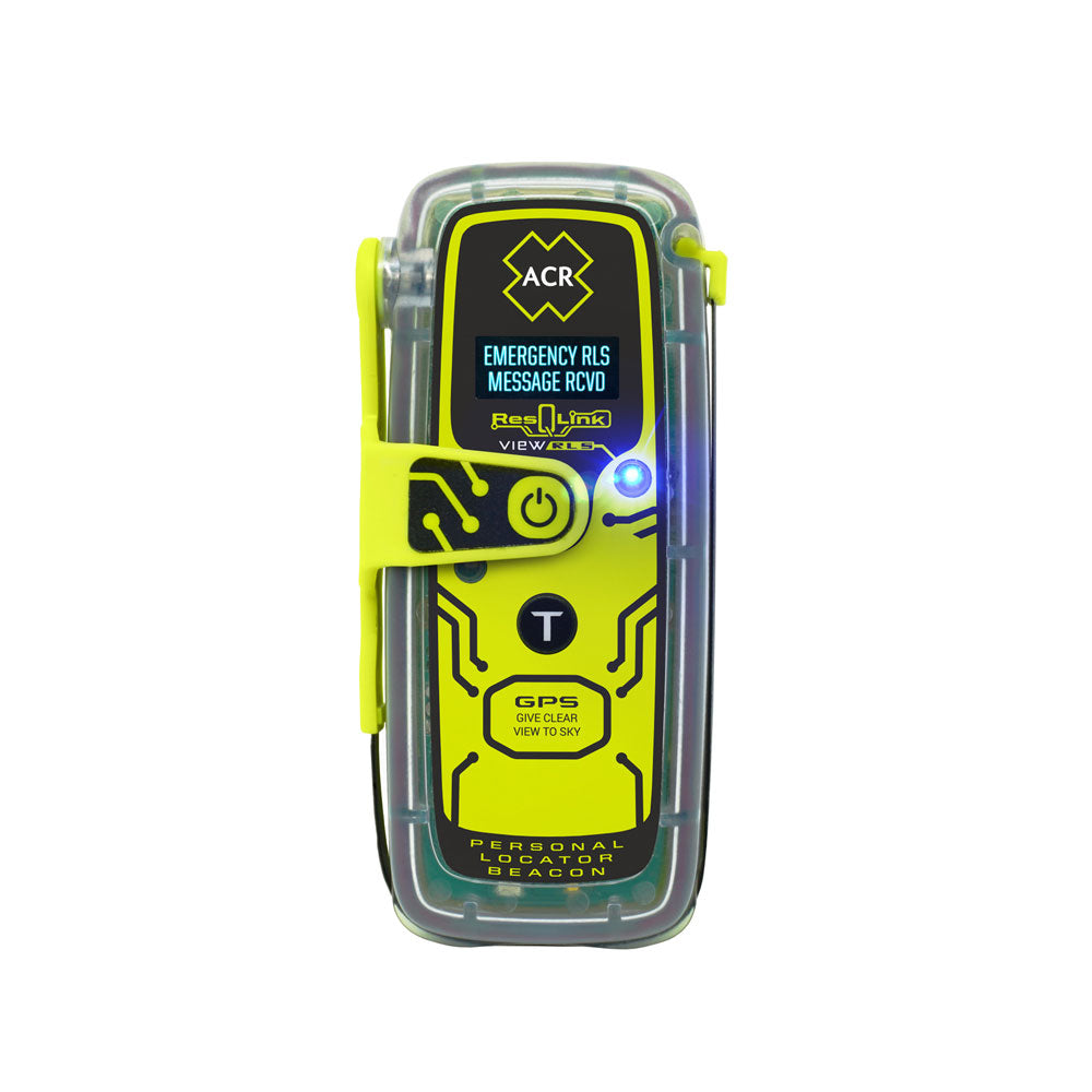 ACR ResQLink View EPIRB: segnalatore radio di posizione di emergenza con display digitale
