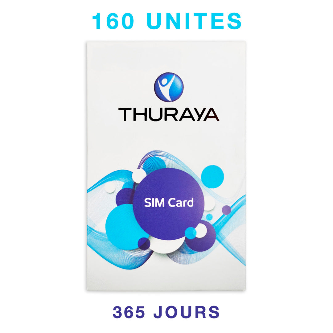 Carte SIM Prépayée Thuraya NOVA 160u