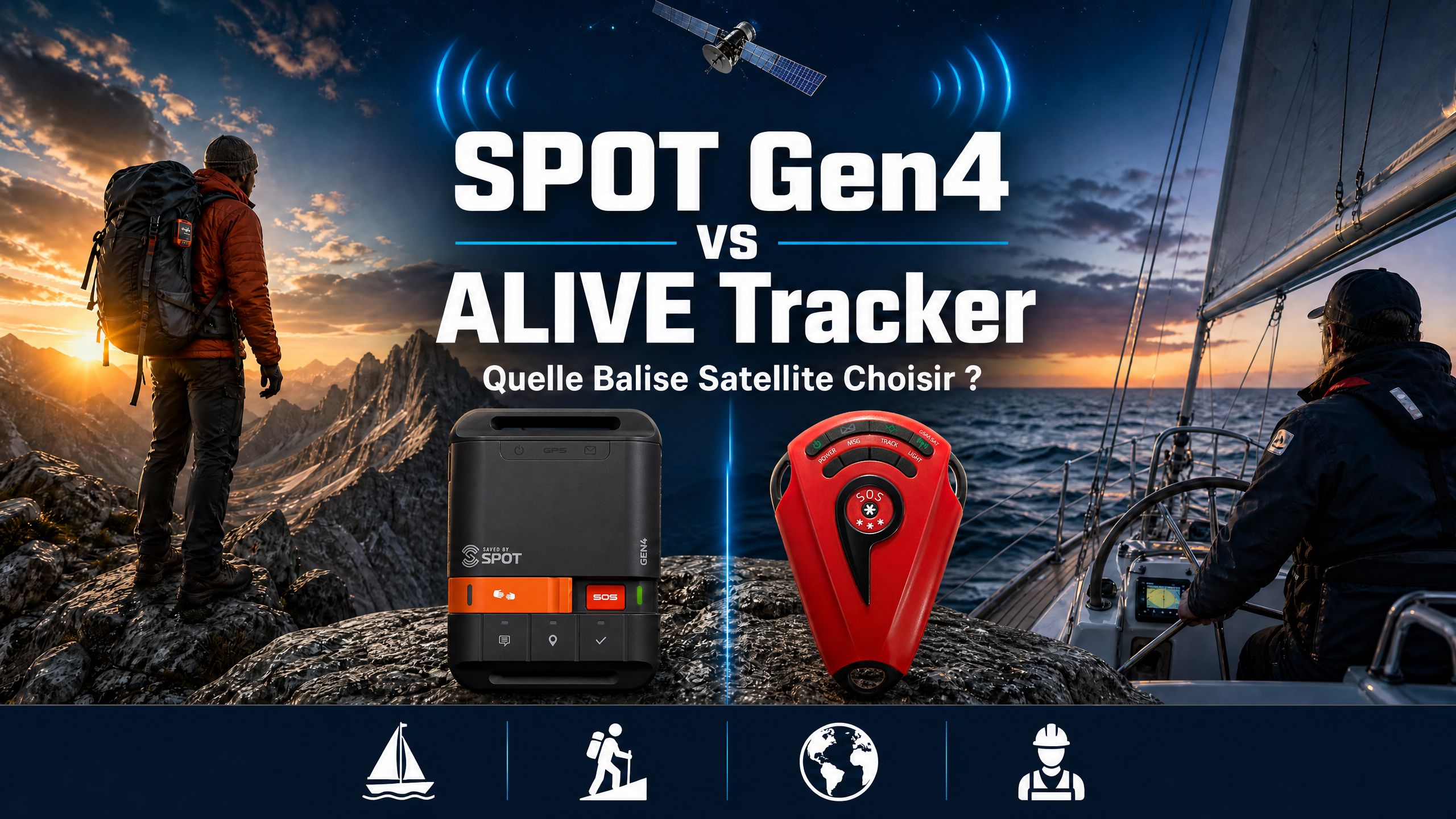 SPOT Gen4 vs ALIVE Tracker : Quelle Balise Satellite Choisir en 2026 ? | Advanced Tracking