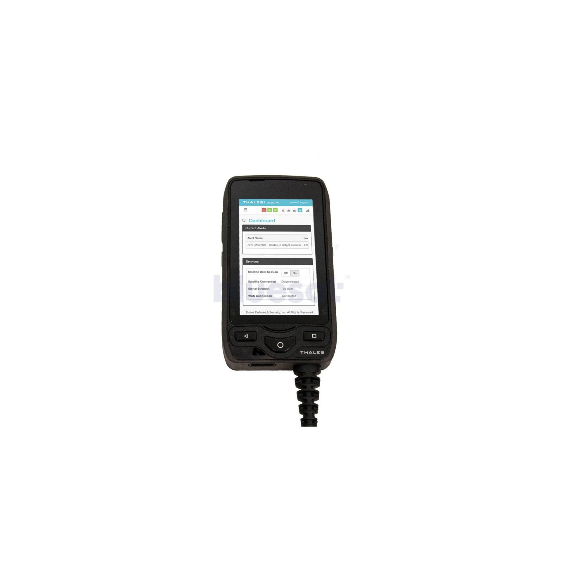 IRIDIUM CERTUS THALES VESSELINK IP Handset