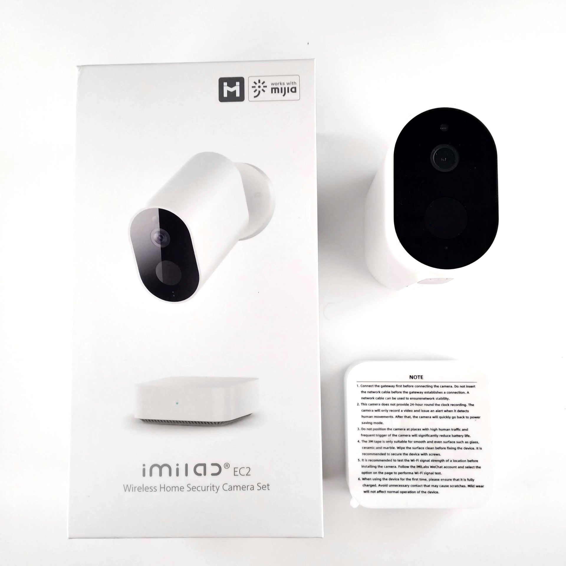 Wireless, stand-alone & rechargeable video surveillance camera