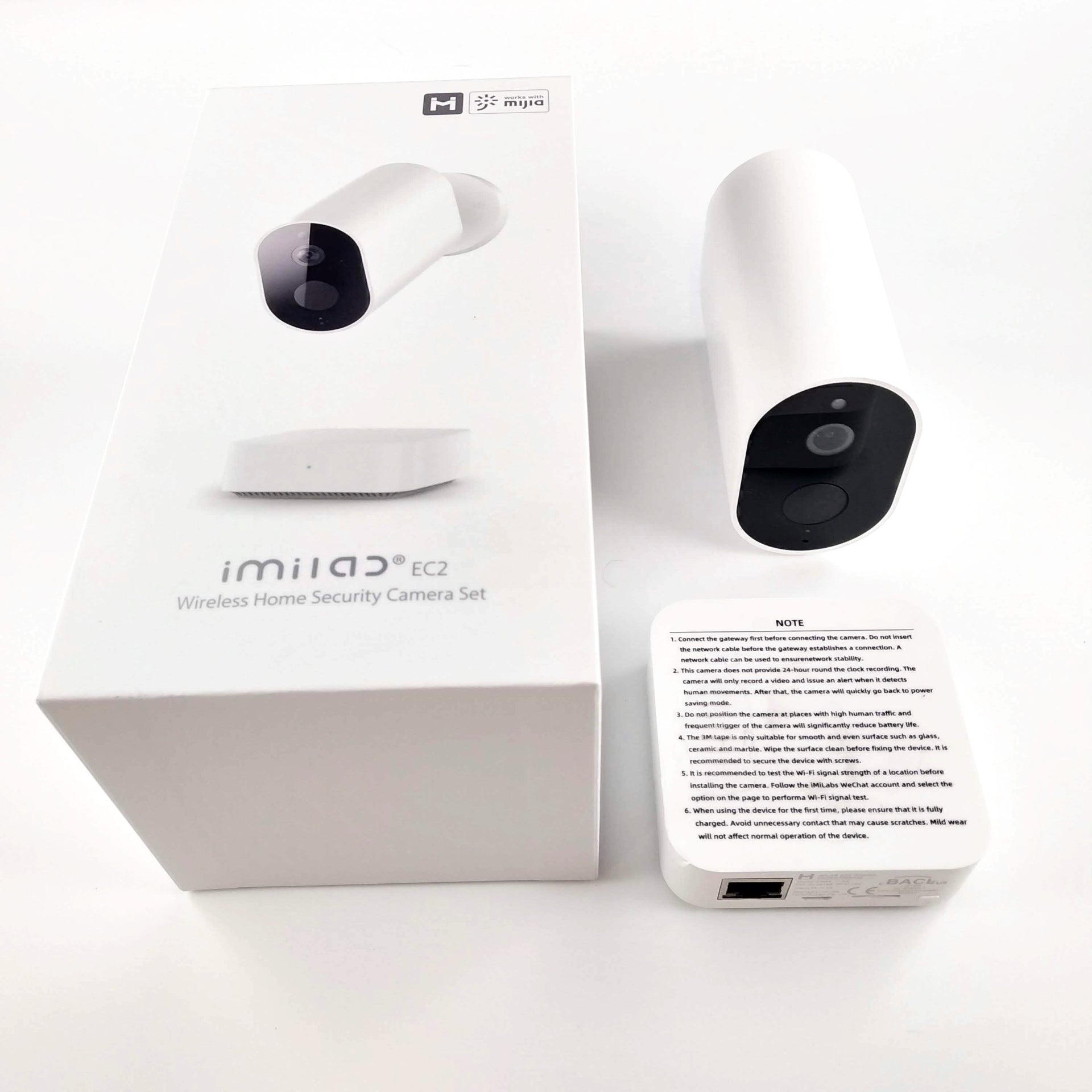 Caméra de vidéosurveillance sans fil, autonome & rechargeable