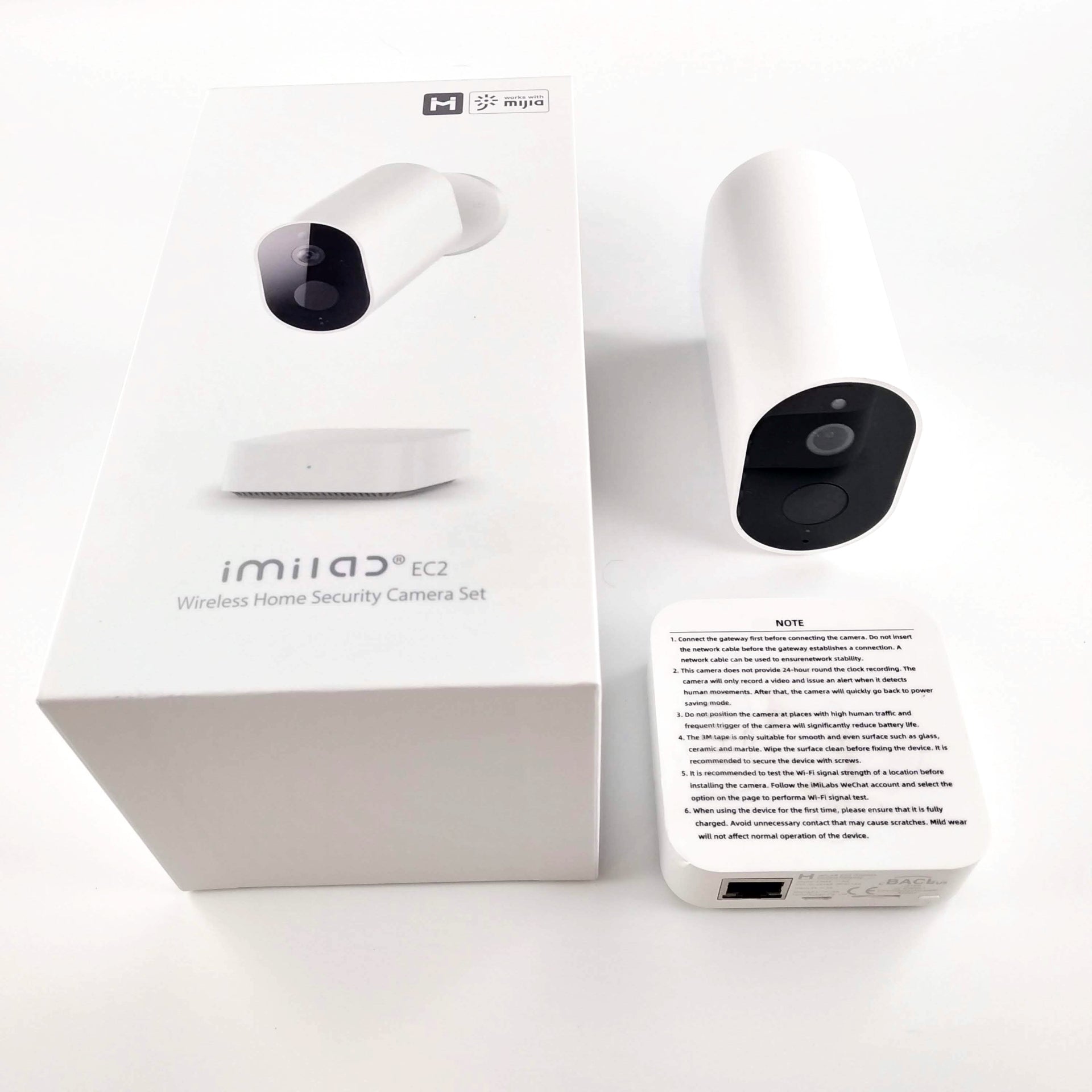 Wireless, stand-alone & rechargeable video surveillance camera