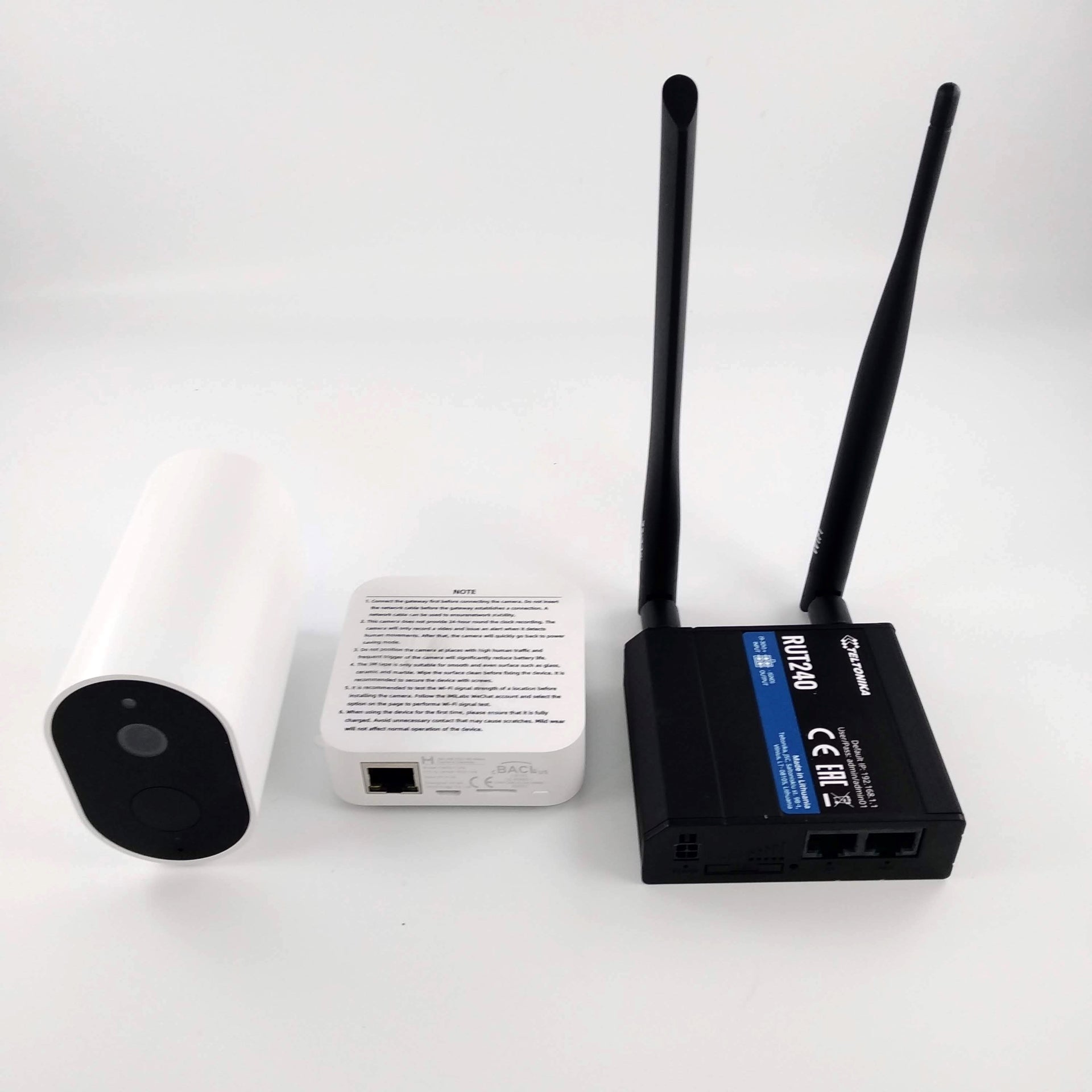 Paquete de cámara inalámbrica, enrutador WIFI 4G y tarjeta SIM de 10 GB