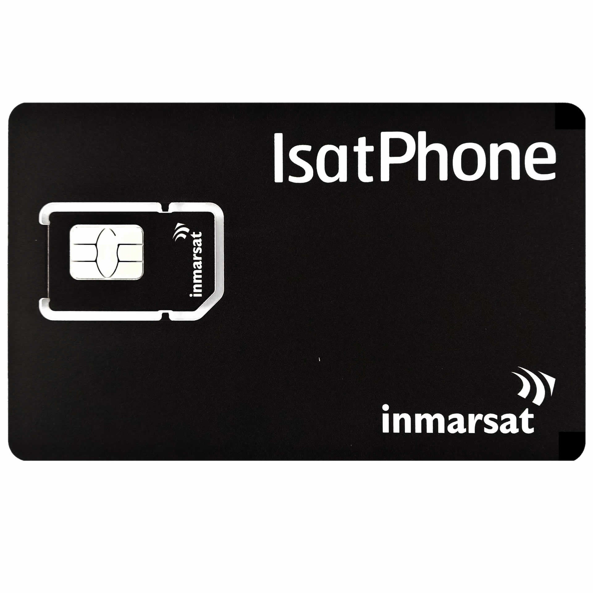 INMARSAT Prepaid-Karte Aufladbar ISATPHONE - 2500 EINHEITEN - 365 TAGE