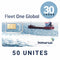 Carte Prépayée INMARSAT Rechargeable GLOBAL FLEET ONE - 50 UNITES - 30 JOURS