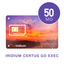 Abonnement Plaisance Mensuel Iridium Certus GO Exec - 50Mo/mois
